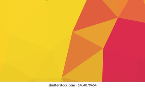 Vector, multicolor geometric background. Triangles, triangulation. Geometric mosaic, colored triangles, application in origami style. Abstract background for web.