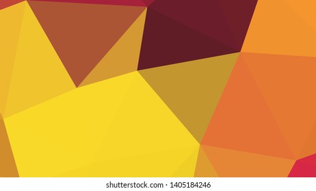 Vector, multicolor geometric background. Triangles, triangulation. Geometric mosaic, colored triangles, application in origami style. Abstract background for web.