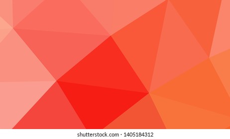 Vector, multicolor geometric background. Triangles, triangulation. Geometric mosaic, colored triangles, application in origami style. Abstract background for web.