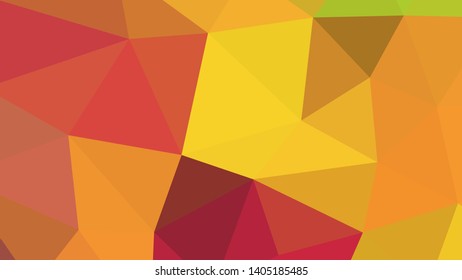 Vector, multicolor geometric background. Triangles, triangulation. Geometric mosaic, colored triangles, application in origami style. Abstract background for web.
