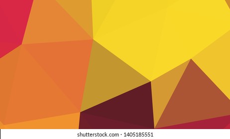 Vector, multicolor geometric background. Triangles, triangulation. Geometric mosaic, colored triangles, application in origami style. Abstract background for web.