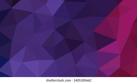 Vector, multicolor geometric background. Triangles, triangulation. Geometric mosaic, colored triangles, application in origami style. Abstract background for web.