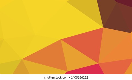 Vector, multicolor geometric background. Triangles, triangulation. Geometric mosaic, colored triangles, application in origami style. Abstract background for web.