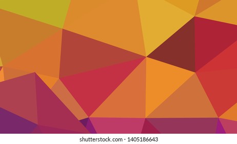 Vector, multicolor geometric background. Triangles, triangulation. Geometric mosaic, colored triangles, application in origami style. Abstract background for web.