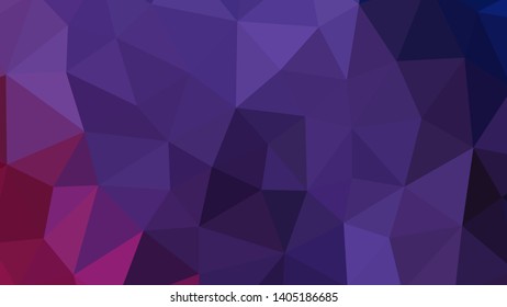 Vector, multicolor geometric background. Triangles, triangulation. Geometric mosaic, colored triangles, application in origami style. Abstract background for web.