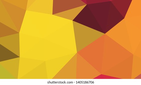 Vector, multicolor geometric background. Triangles, triangulation. Geometric mosaic, colored triangles, application in origami style. Abstract background for web.
