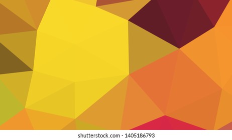 Vector, multicolor geometric background. Triangles, triangulation. Geometric mosaic, colored triangles, application in origami style. Abstract background for web.