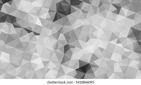 Vector, multicolor geometric background. Triangles, triangulation. Geometric mosaic, colored triangles, application in origami style. Abstract background for web.
