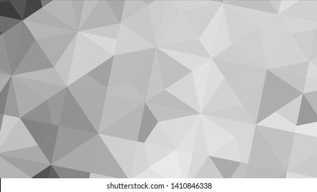 Vector, multicolor geometric background. Triangles, triangulation. Geometric mosaic, colored triangles, application in origami style. Abstract background for web.