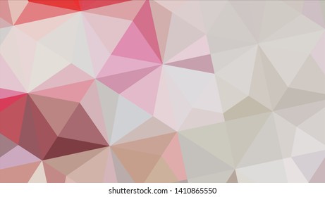 Vector, multicolor geometric background. Triangles, triangulation. Geometric mosaic, colored triangles, application in origami style. Abstract background for web.