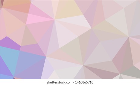 Vector, multicolor geometric background. Triangles, triangulation. Geometric mosaic, colored triangles, application in origami style. Abstract background for web.