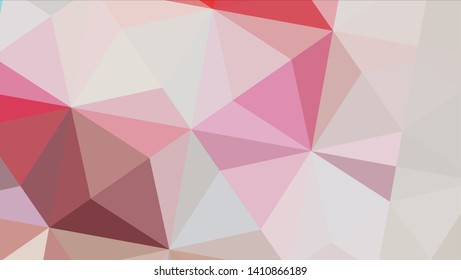 Vector, multicolor geometric background. Triangles, triangulation. Geometric mosaic, colored triangles, application in origami style. Abstract background for web.