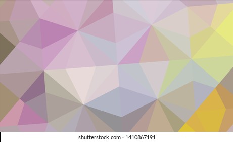 Vector, multicolor geometric background. Triangles, triangulation. Geometric mosaic, colored triangles, application in origami style. Abstract background for web.