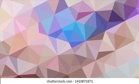 Vector, multicolor geometric background. Triangles, triangulation. Geometric mosaic, colored triangles, application in origami style. Abstract background for web.