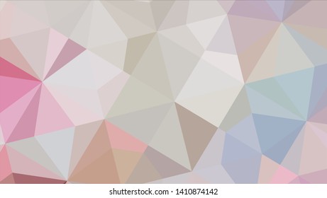 Vector, multicolor geometric background. Triangles, triangulation. Geometric mosaic, colored triangles, application in origami style. Abstract background for web.