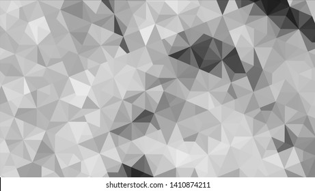 Vector, multicolor geometric background. Triangles, triangulation. Geometric mosaic, colored triangles, application in origami style. Abstract background for web.