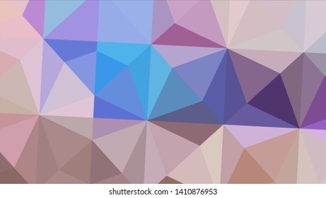 Vector, multicolor geometric background. Triangles, triangulation. Geometric mosaic, colored triangles, application in origami style. Abstract background for web.