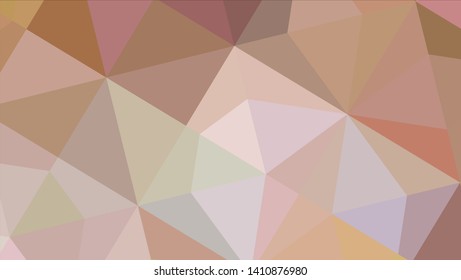 Vector, multicolor geometric background. Triangles, triangulation. Geometric mosaic, colored triangles, application in origami style. Abstract background for web.