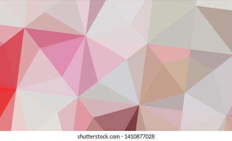 Vector, multicolor geometric background. Triangles, triangulation. Geometric mosaic, colored triangles, application in origami style. Abstract background for web.