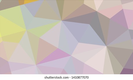 Vector, multicolor geometric background. Triangles, triangulation. Geometric mosaic, colored triangles, application in origami style. Abstract background for web.