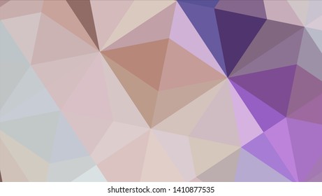 Vector, multicolor geometric background. Triangles, triangulation. Geometric mosaic, colored triangles, application in origami style. Abstract background for web.