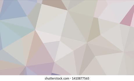 Vector, multicolor geometric background. Triangles, triangulation. Geometric mosaic, colored triangles, application in origami style. Abstract background for web.