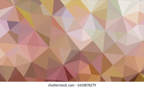 Vector, multicolor geometric background. Triangles, triangulation. Geometric mosaic, colored triangles, application in origami style. Abstract background for web.