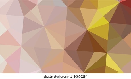 Vector, multicolor geometric background. Triangles, triangulation. Geometric mosaic, colored triangles, application in origami style. Abstract background for web.