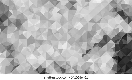 Vector, multicolor geometric background. Triangles, triangulation. Geometric mosaic, colored triangles, application in origami style. Abstract background for web.
