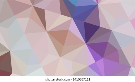Vector, multicolor geometric background. Triangles, triangulation. Geometric mosaic, colored triangles, application in origami style. Abstract background for web.
