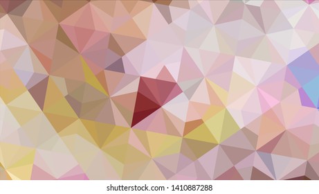 Vector, multicolor geometric background. Triangles, triangulation. Geometric mosaic, colored triangles, application in origami style. Abstract background for web.