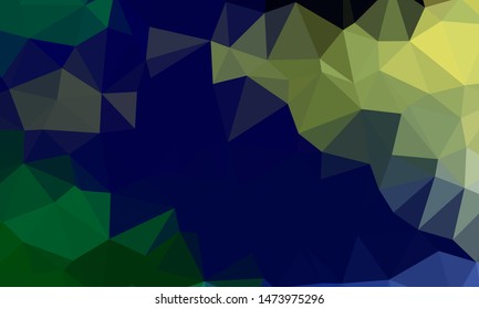 Vector, multicolor geometric background. Triangles, triangulation. Geometric mosaic, colored triangles, application in origami style. Abstract background for web.