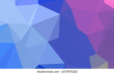 Vector, multicolor geometric background. Triangles, triangulation. Geometric mosaic, colored triangles, application in origami style. Abstract background for web.
