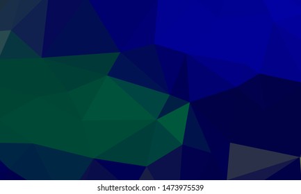 Vector, multicolor geometric background. Triangles, triangulation. Geometric mosaic, colored triangles, application in origami style. Abstract background for web.