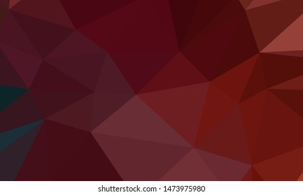 Vector, multicolor geometric background. Triangles, triangulation. Geometric mosaic, colored triangles, application in origami style. Abstract background for web.
