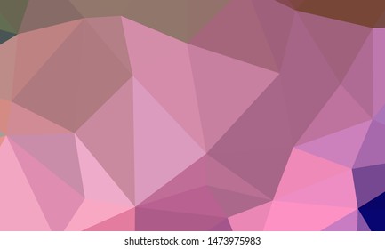 Vector, multicolor geometric background. Triangles, triangulation. Geometric mosaic, colored triangles, application in origami style. Abstract background for web.