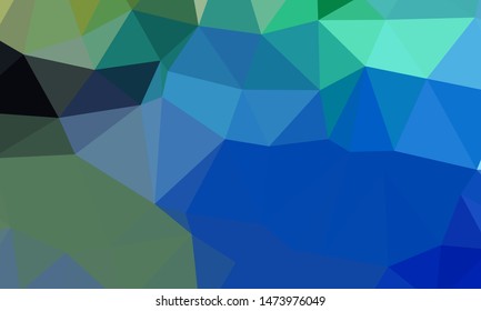 Vector, multicolor geometric background. Triangles, triangulation. Geometric mosaic, colored triangles, application in origami style. Abstract background for web.