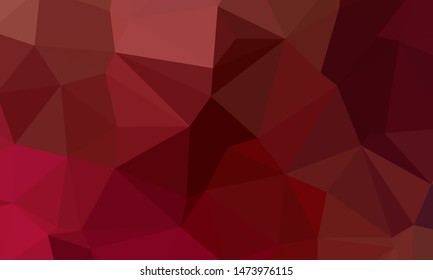 Vector, multicolor geometric background. Triangles, triangulation. Geometric mosaic, colored triangles, application in origami style. Abstract background for web.