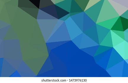 Vector, multicolor geometric background. Triangles, triangulation. Geometric mosaic, colored triangles, application in origami style. Abstract background for web.
