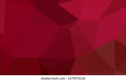 Vector, multicolor geometric background. Triangles, triangulation. Geometric mosaic, colored triangles, application in origami style. Abstract background for web.