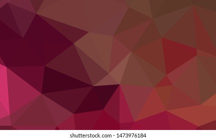 Vector, multicolor geometric background. Triangles, triangulation. Geometric mosaic, colored triangles, application in origami style. Abstract background for web.