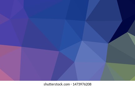 Vector, multicolor geometric background. Triangles, triangulation. Geometric mosaic, colored triangles, application in origami style. Abstract background for web.