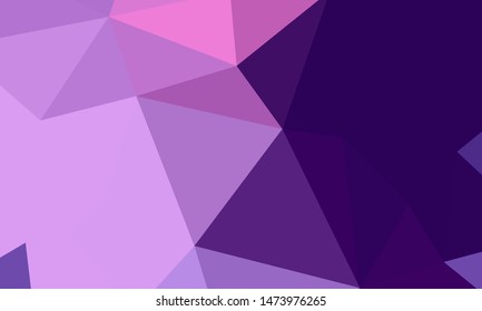 Vector, multicolor geometric background. Triangles, triangulation. Geometric mosaic, colored triangles, application in origami style. Abstract background for web.