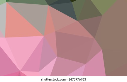 Vector, multicolor geometric background. Triangles, triangulation. Geometric mosaic, colored triangles, application in origami style. Abstract background for web.