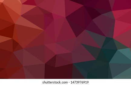 Vector, multicolor geometric background. Triangles, triangulation. Geometric mosaic, colored triangles, application in origami style. Abstract background for web.