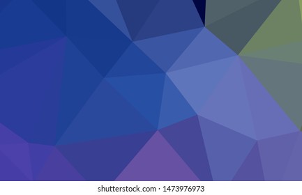 Vector, multicolor geometric background. Triangles, triangulation. Geometric mosaic, colored triangles, application in origami style. Abstract background for web.