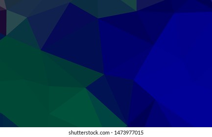Vector, multicolor geometric background. Triangles, triangulation. Geometric mosaic, colored triangles, application in origami style. Abstract background for web.