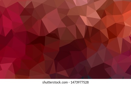 Vector, multicolor geometric background. Triangles, triangulation. Geometric mosaic, colored triangles, application in origami style. Abstract background for web.