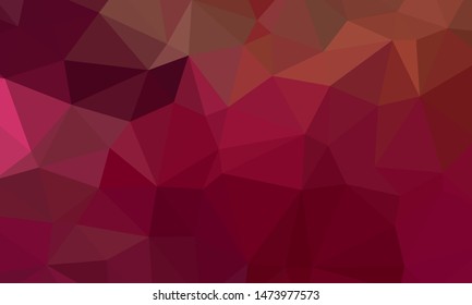 Vector, multicolor geometric background. Triangles, triangulation. Geometric mosaic, colored triangles, application in origami style. Abstract background for web.