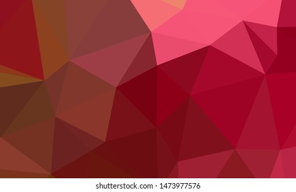 Vector, multicolor geometric background. Triangles, triangulation. Geometric mosaic, colored triangles, application in origami style. Abstract background for web.